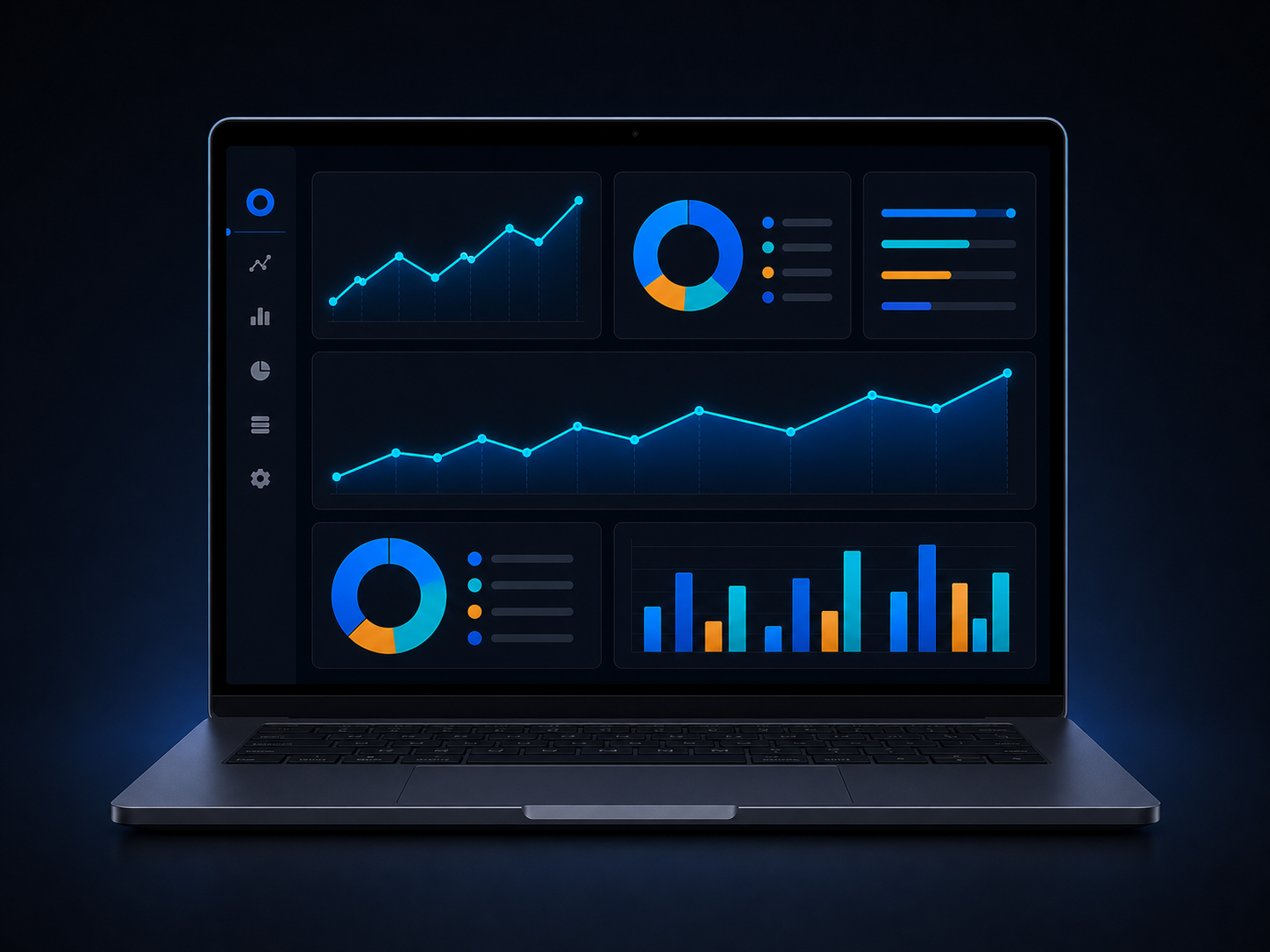 Windows laptop showing a Draw Stats dashboard